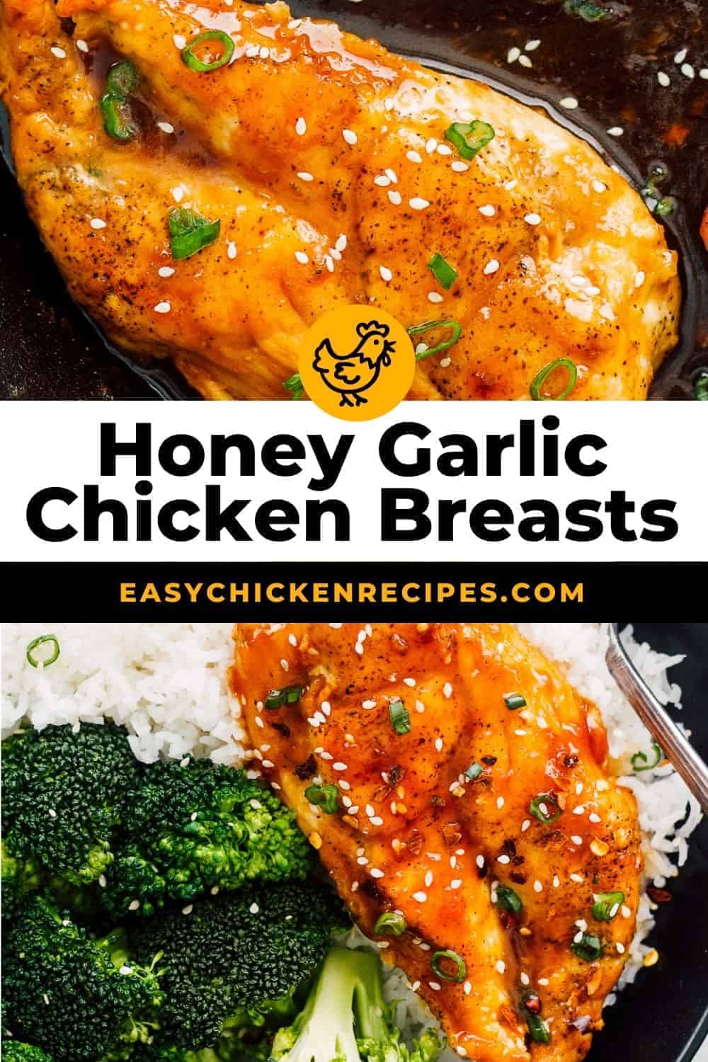 Honey Garlic Chicken Breasts - Easy Chicken Recipes