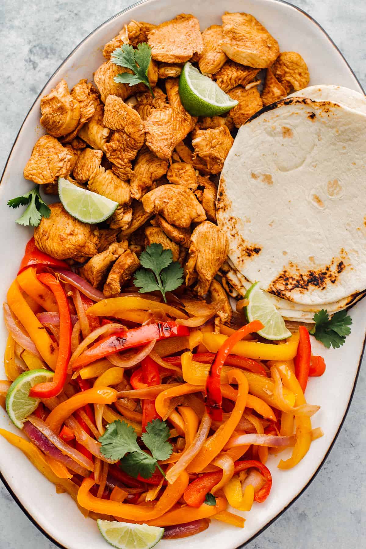 Chicken Fajitas - Delicious Meets Healthy