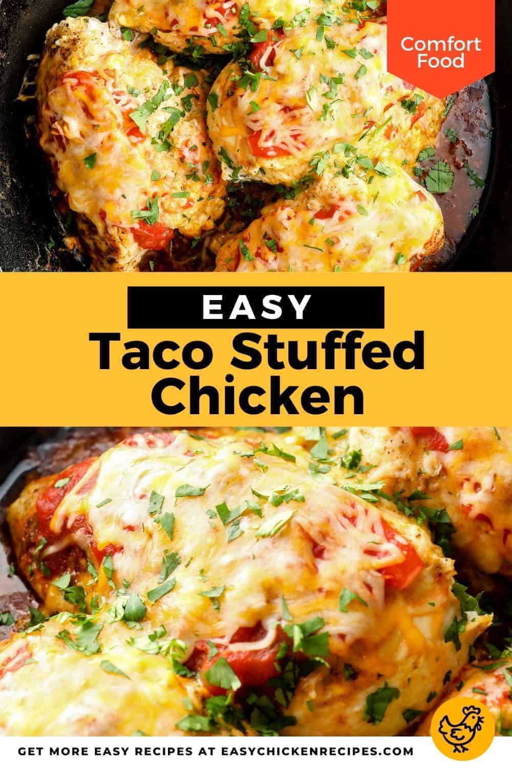 Taco Stuffed Chicken - Easy Chicken Recipes