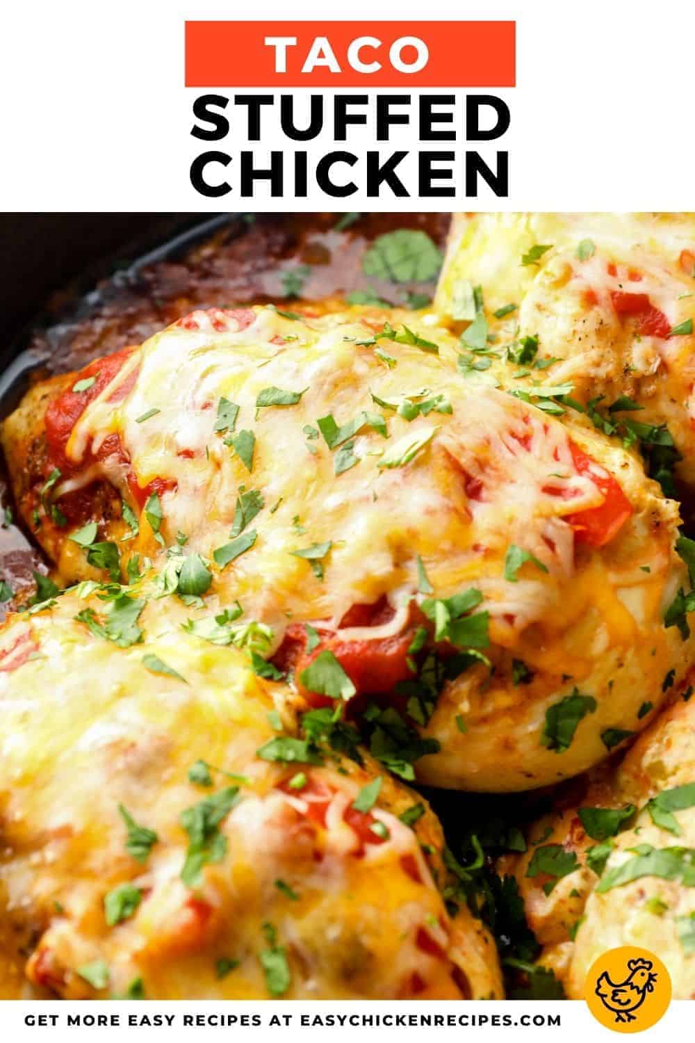 Taco Stuffed Chicken - Easy Chicken Recipes