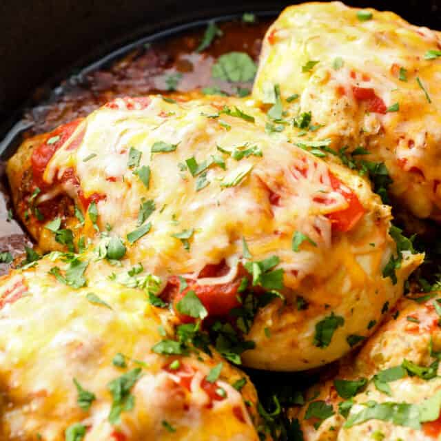 Ham and Cheese Stuffed Chicken - Easy Chicken Recipes