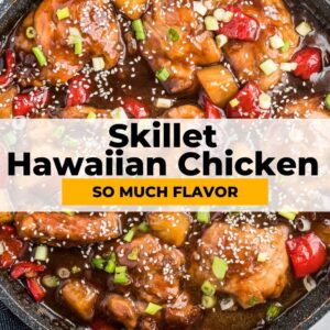 hawaiian chicken skillet pinterest