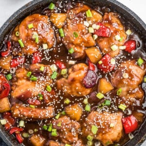 skillet of hawaiian chicken