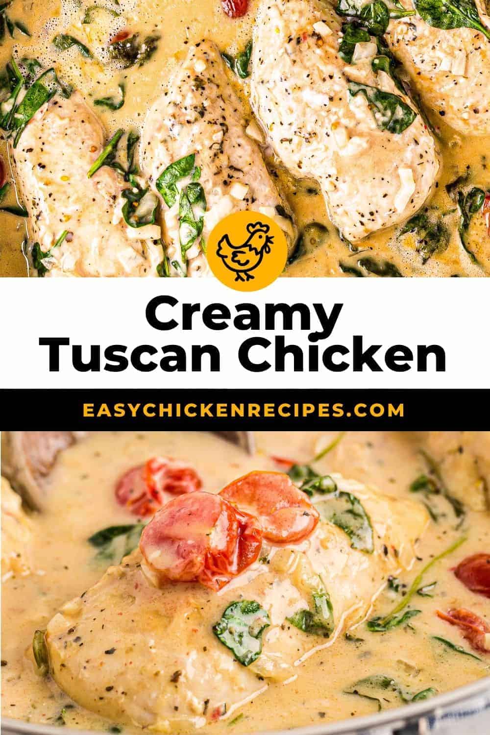 Tuscan Chicken - Easy Chicken Recipes