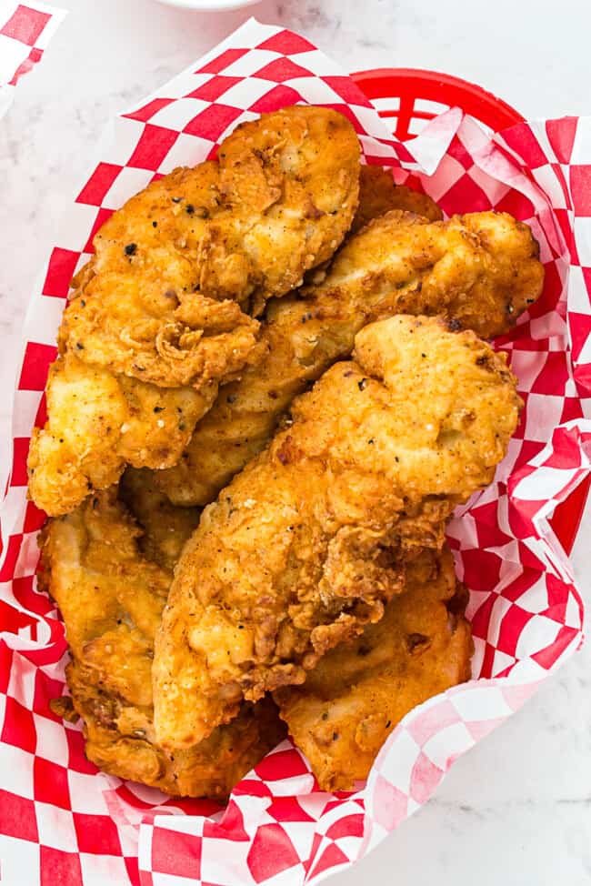 Crispy Fried Chicken Tenders - Easy Chicken Recipes