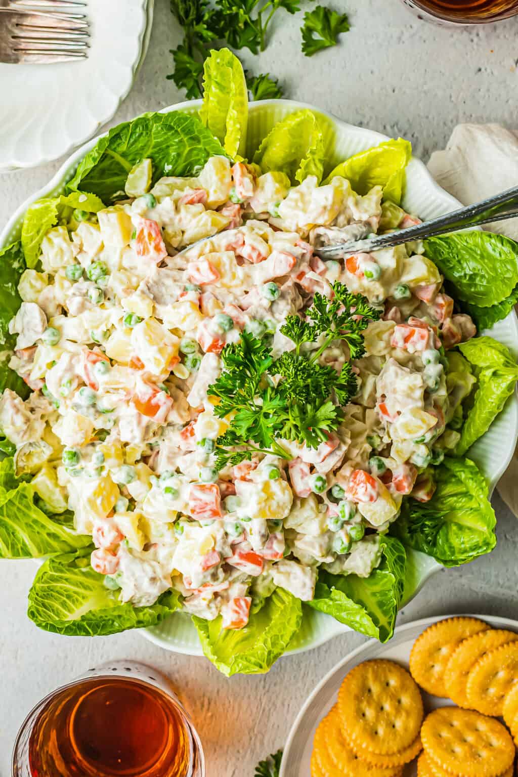 Chicken Potato Salad - Easy Chicken Recipes