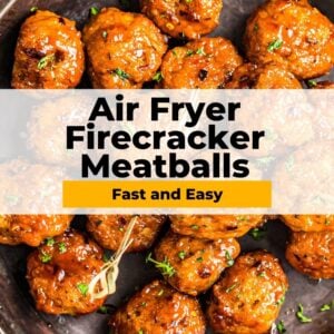 air fryer firecracker chicken meatballs pinterest