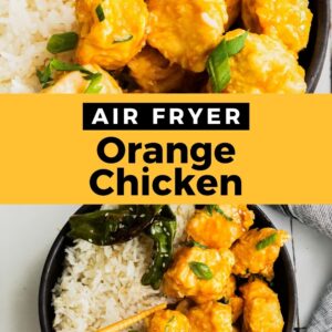 air fryer orange chicken pinterest