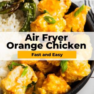 air fryer orange chicken pinterest