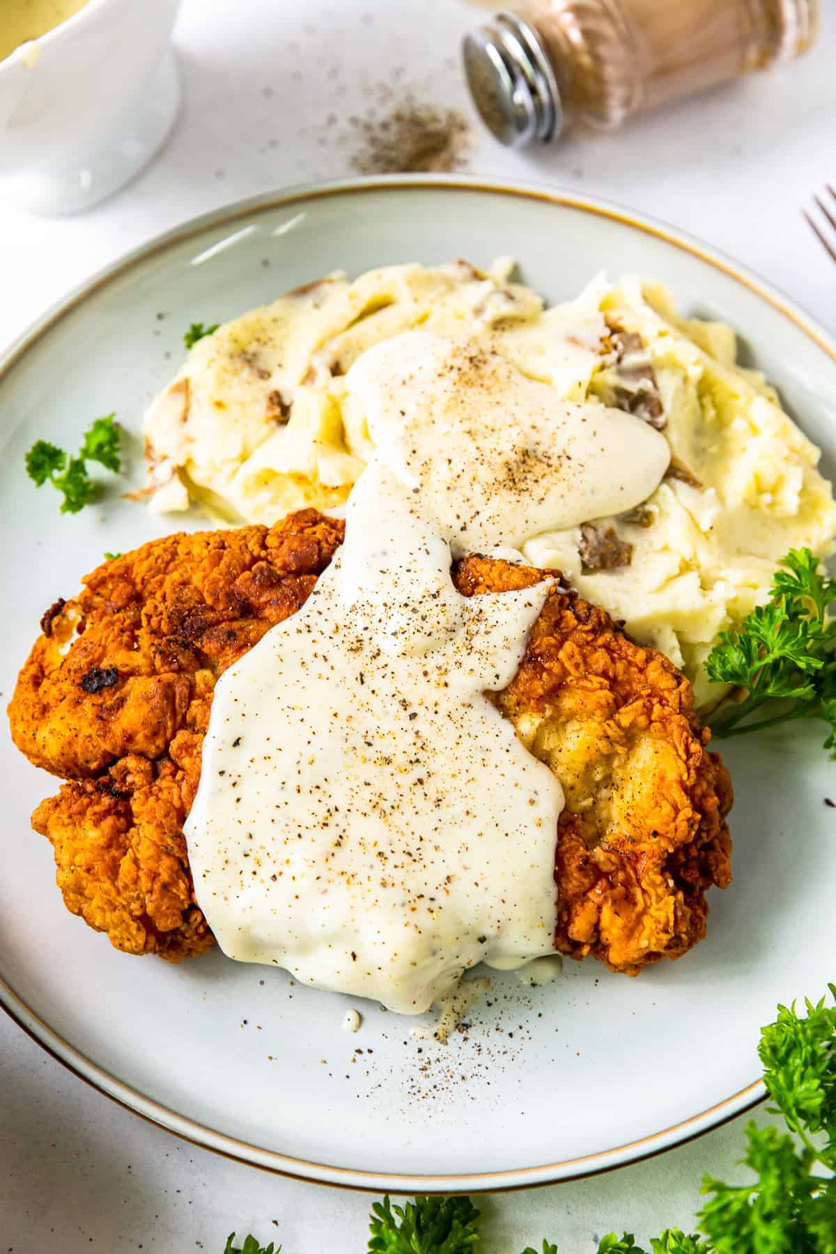 Chicken Fried Chicken with Gravy - Easy Chicken Recipes