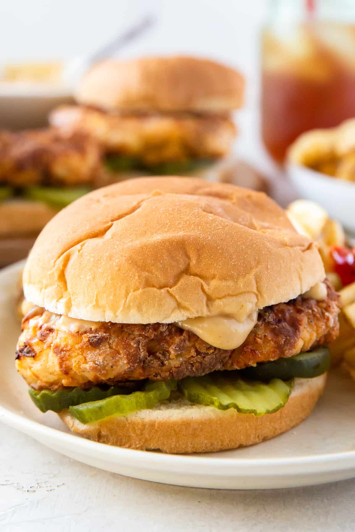 Copycat Chick Fil A Sandwiches (fried Or Air Fried) - Easy Chicken Recipes