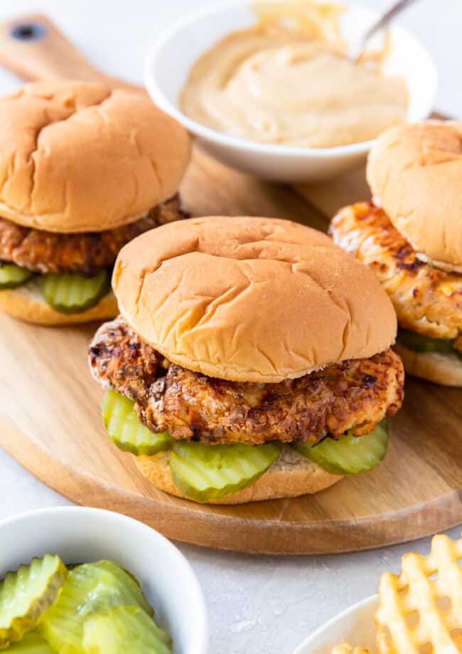 copycat chick fil a sandwiches with sauce