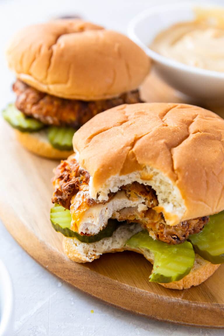 Copycat Chick Fil A Sandwiches (Fried or Air Fried) - Easy Chicken Recipes