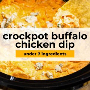 crockpot buffalo chicken dip pin