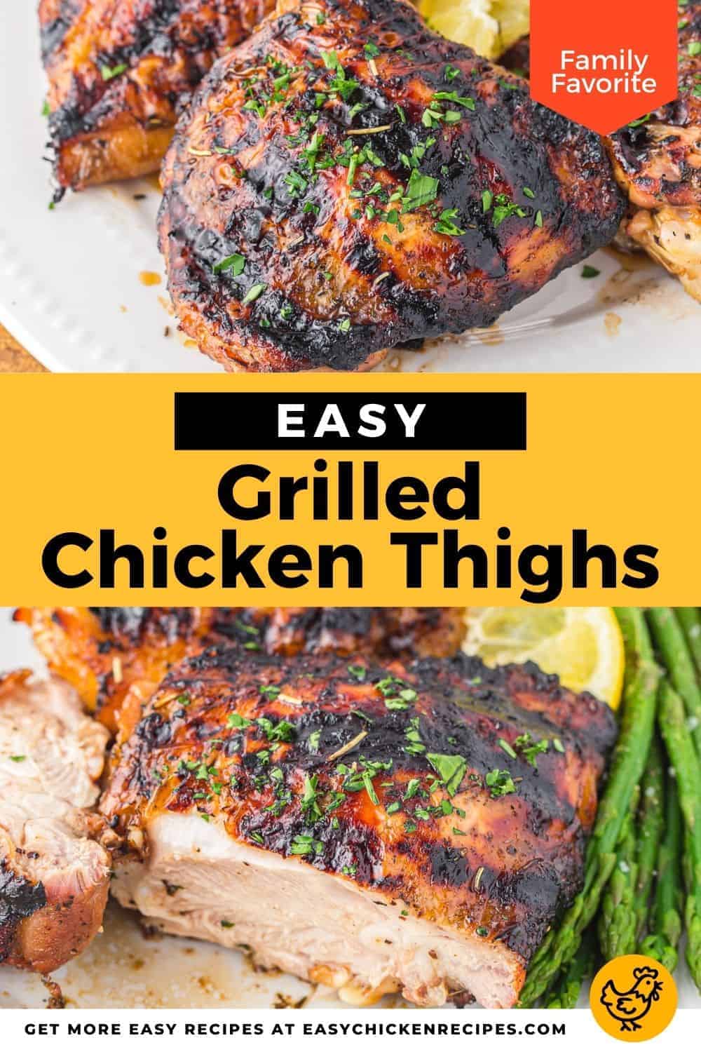 Grilled Chicken Thighs - Easy Chicken Recipes