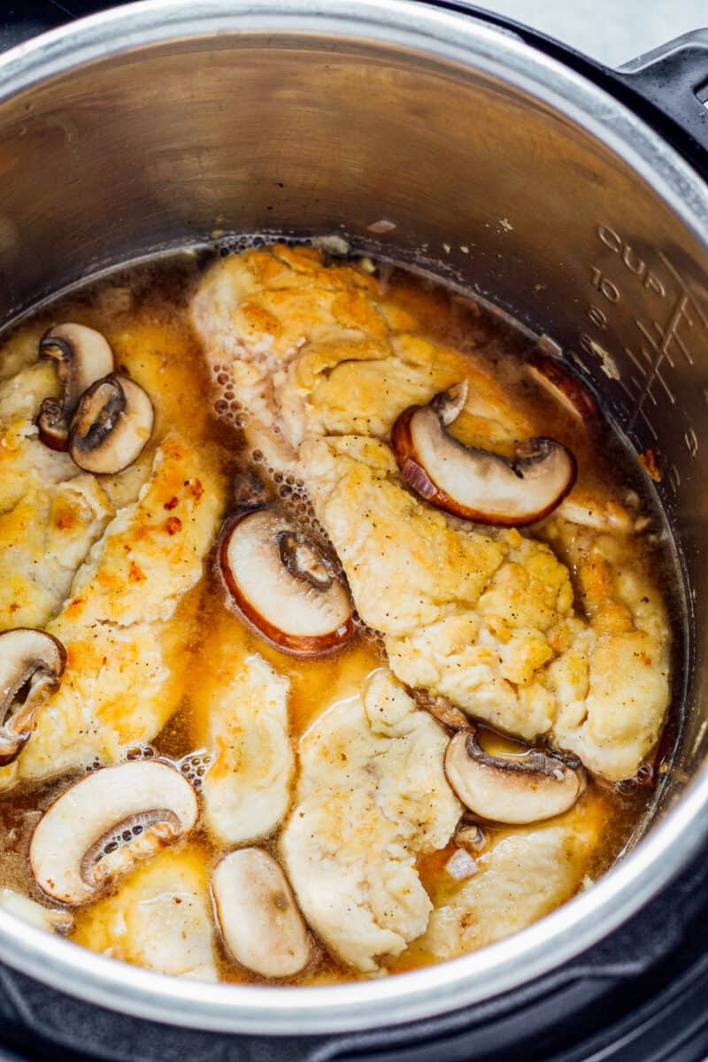 chicken marsala in instant pot