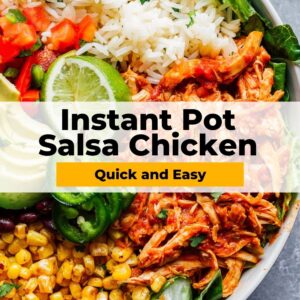 instant pot salsa chicken pinterest