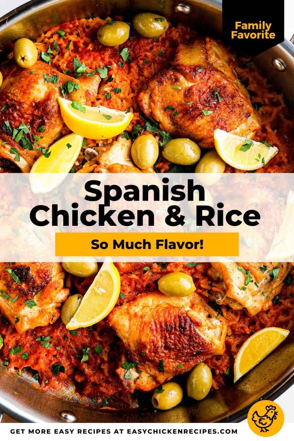 Spanish Chicken and Rice - Easy Chicken Recipes