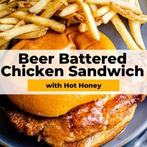 beer battered chicken sandwiches pinterest