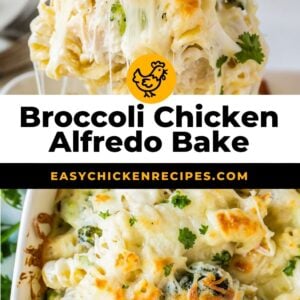 broccoli chicken alfredo pinterest