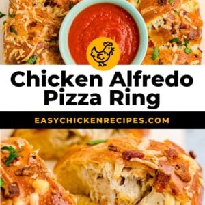 chicken alfredo crescent ring pinterest