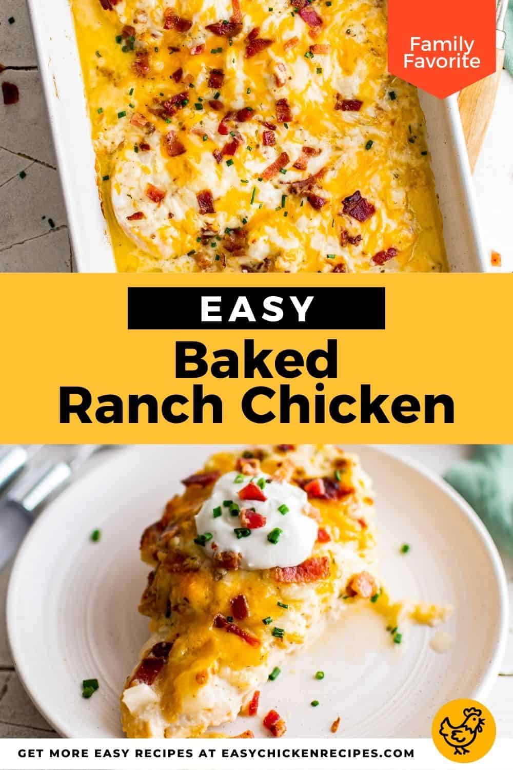 Baked Ranch Chicken - Easy Chicken Recipes