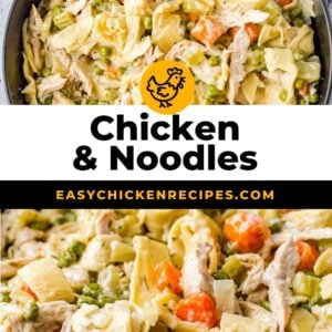 chicken and noodles pinterest
