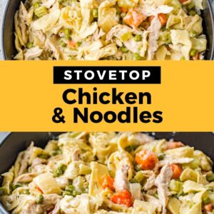 chicken and noodles pinterest