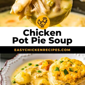 chicken pot pie soup pinterest