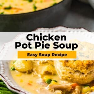 chicken pot pie soup pinterest