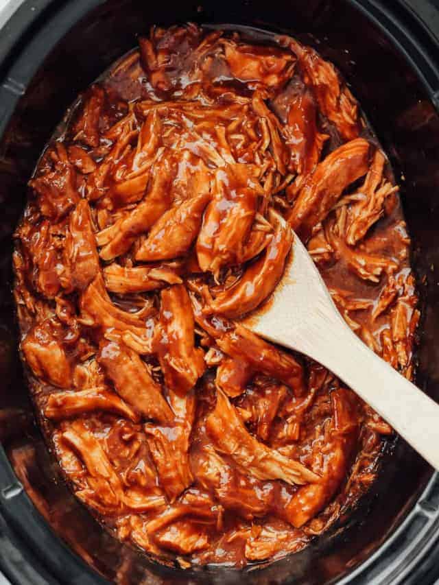 Crockpot BBQ Chicken - Easy Chicken Recipes