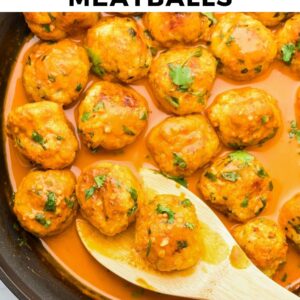 curry chicken meatballs pinterest