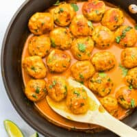 featured curry chicken meatballs