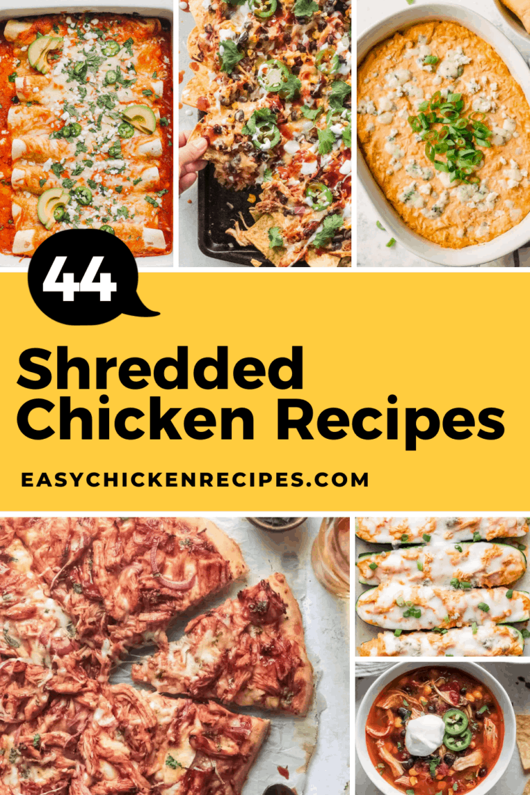 44 Ways To Use Shredded Chicken Easy Chicken Recipes   Shredded Chicken Recipes 768x1152 