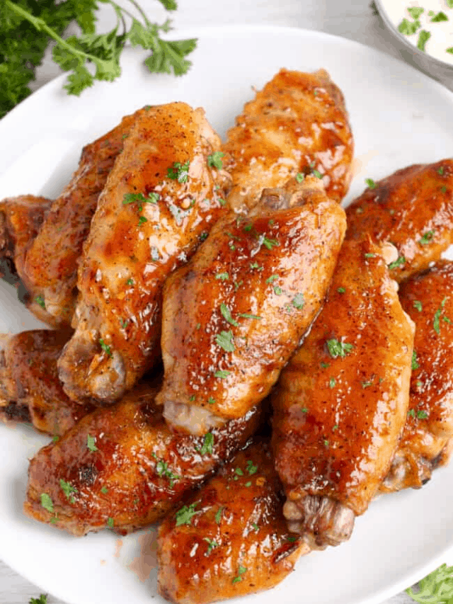 Sweet Chili Chicken Wings Baked Story Easy Chicken Recipes