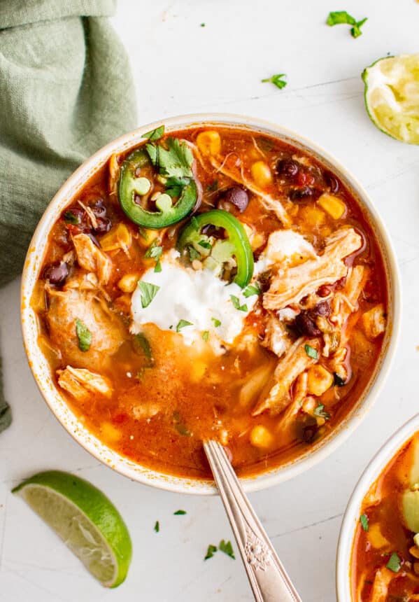 featured chicken taco soup