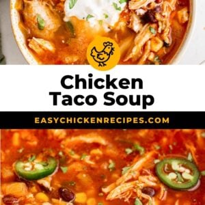 chicken taco soup pinterest
