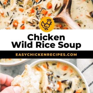 chicken wild rice soup pinterest