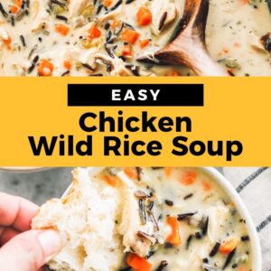 chicken wild rice soup pinterest