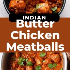butter chicken meatballs pin.