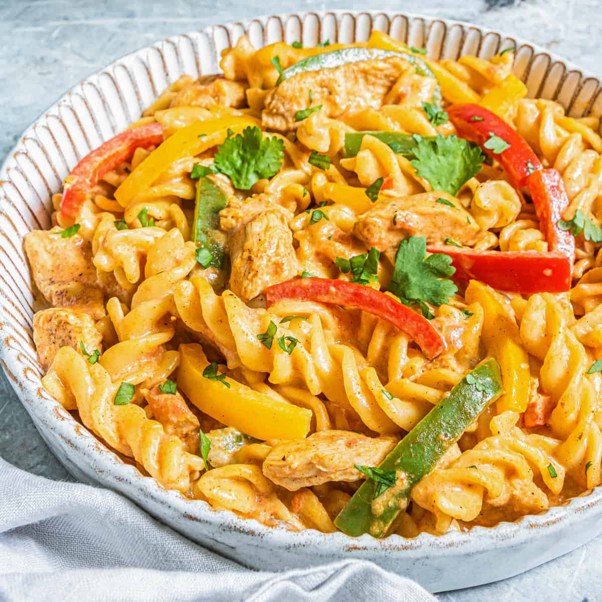 Chicken fajita 2025 pasta instant pot