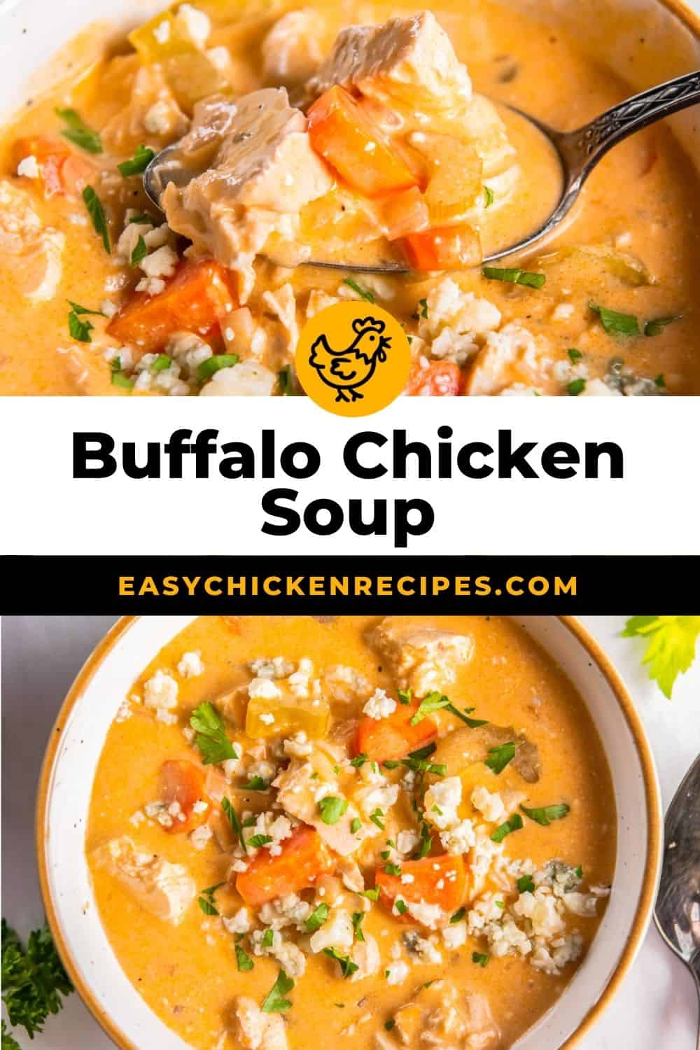 Buffalo Chicken Soup - Easy Chicken Recipes