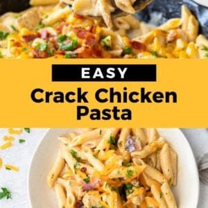 crack chicken pasta pinterest