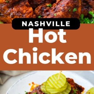 nashville hot chicken pin.