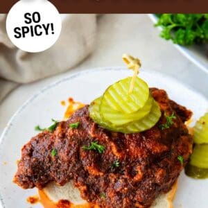 nashville hot chicken pin.