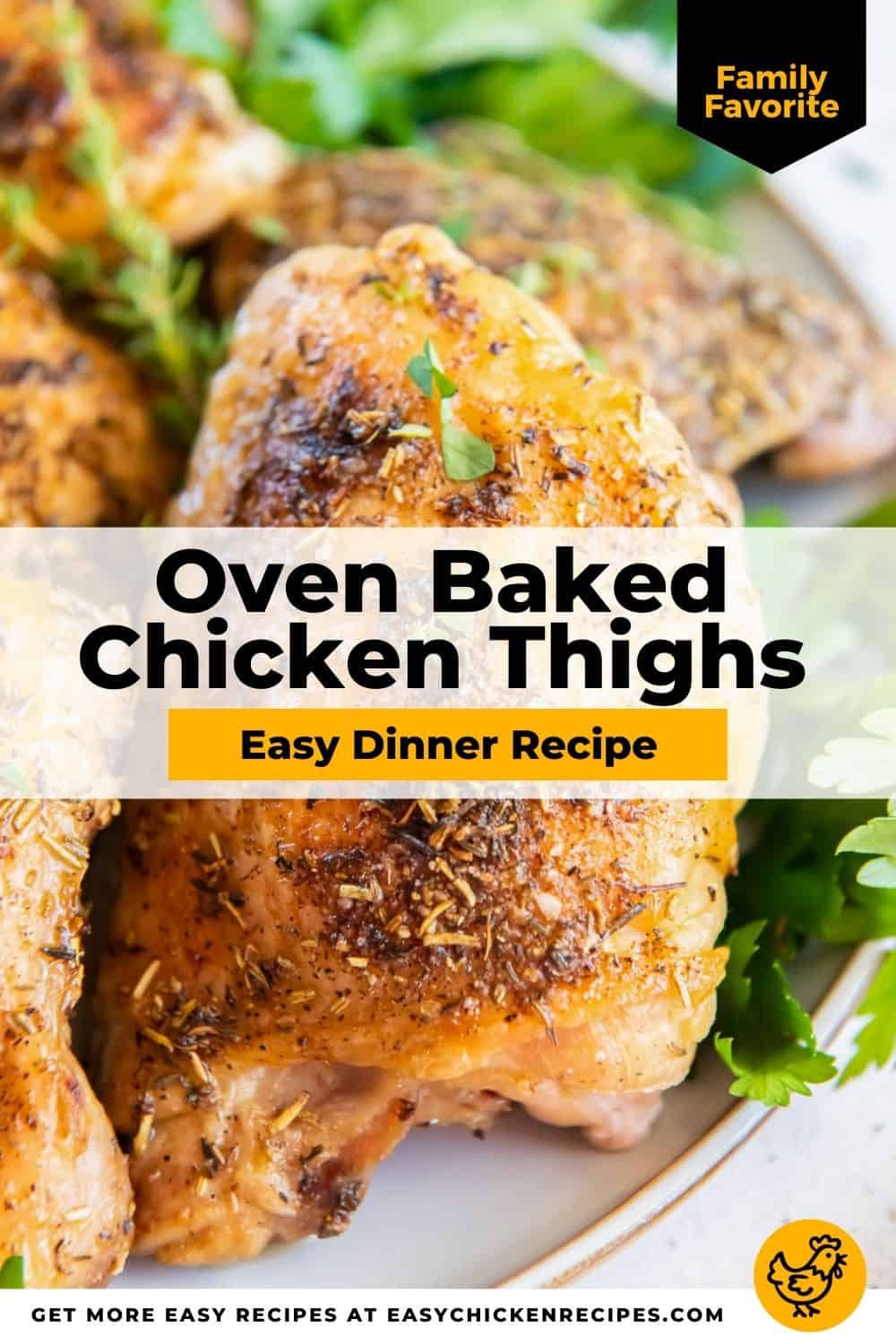 Baked Chicken Thighs - Easy Chicken Recipes