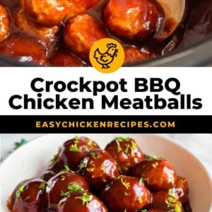crockpot bbq chicken meatballs pinterest