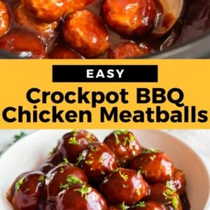 crockpot bbq chicken meatballs pinterest