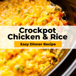 crockpot chicken and rice pinterest