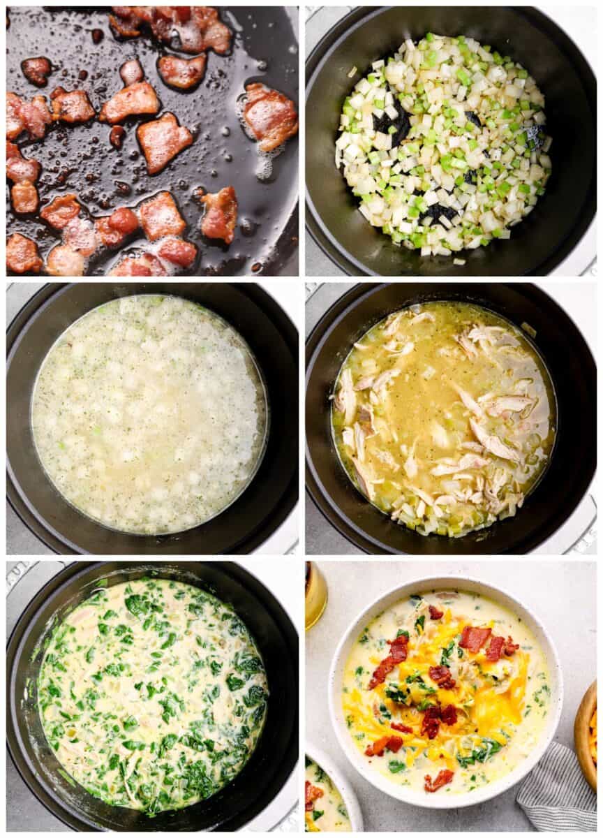 step by step photos for how to make crack chicken soup